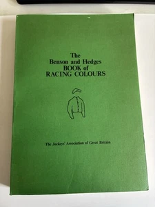 The Benson & Hedges Book Of Racing Colours 1973 Paperback 1st Edition - Picture 1 of 6