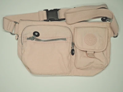 Riñonera Kipling Presto Up Cintura Cinturón Cadera Rosa Rubor Rápido 11" X 6" Foto 1 de 3