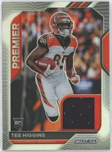 TEE HIGGINS 2020 Panini Prizm Premier Jersey Relic Rookie RC Card #17 - Picture 1 of 2
