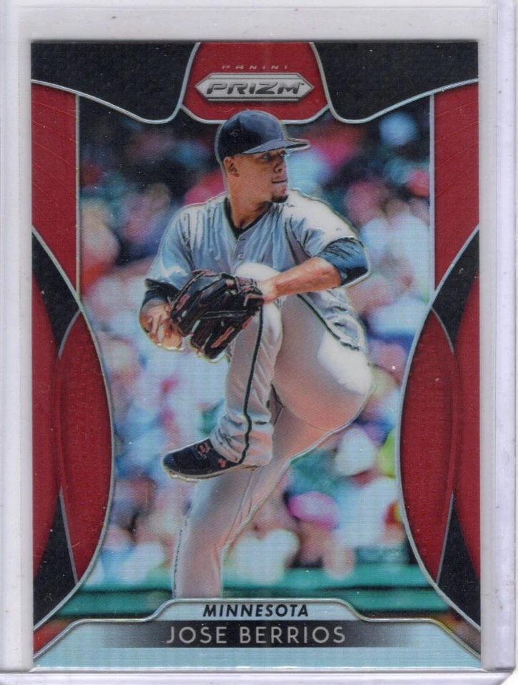2019 Panini Prizm Red Prizm #175 Jose Berrios Minnesota Twins - Image 1 of 1