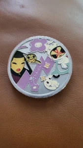 Tokidoki x Sephora Geisha Mädchen Kaktus Hase Silber Kompaktspiegel Kabuki - Bild 1 von 4