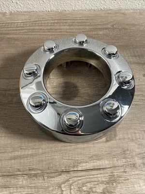 NUEVO PARA FORD F250 F350 SRW 2005-2018 TAPACUBOS CENTRAL RUEDA CROMADA ABIERTA 4X4 Foto 1 de 2