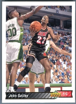 1992-93 Upper Deck Miami Heat John Salley #342 - Image 1 of 2