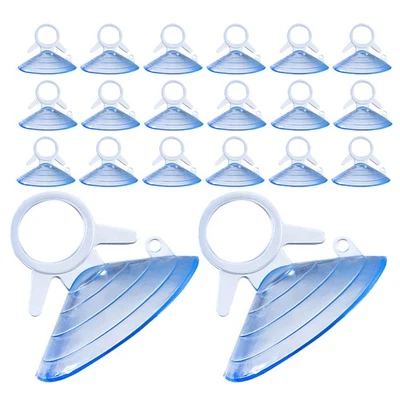  Ventose in PVC trasparente da 100 pezzi Ventose in plastica per finestrino - Immagine 1 di 4