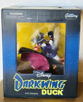 Diamond Select Toys Darkwing Duck Gallery Estatua Diorama Nuevo en Mano Foto 1 de 4