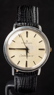 Eterna-Matic Centenaire "61" Cal. Reloj Automático Hombre 1428U Vintage -- Funciona Foto 1 de 4