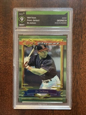 1994 Topps Finest Bo Jackson #241 DEGREE 9 Angels! 🔥🔥🔥 - Image 1 of 2