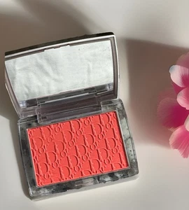 Rubor DIOR Rosy Glow 061 Poppy Coral 0,15 oz/4,4 g tamaño completo descontinuado nuevo sin caja - Imagen 1 de 3