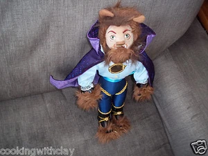 DISNEY BEAUTY & THE BEAST BROADWAY MUSICAL PRINCE BEAST PLUSH DOLL FIGURE - Picture 1 of 6
