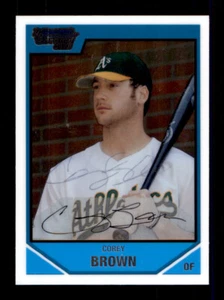 2007 Bowman Chrome Draft - Corey Brown - On Card Autograph (FADED) - Picture 1 of 2