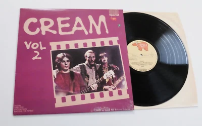 CREAM VOL 2 LP N MINT VINYL 1978 UK Best Of Compilation Album Volume Two Psych - Image 1 of 3