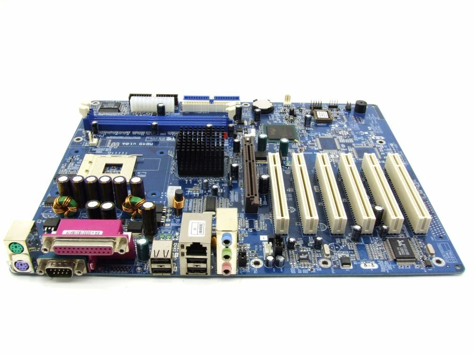Shuttle AB49 ATX Desktop PC Board Computer Mainboard Socket 478 - Image 1 of 1