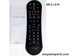 XFINITY COMCAST XR2 V3-R RF  REMOTE CONTROL TV,DVR Sound Bars. - Picture 1 of 2