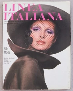 Vintage Linea Italiana Italian Fashion Magazine Fall Winter 1970 420 Pages - Picture 1 of 4