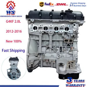 Long block Engine Assembly For Hyundai Genesis Coupe Kia G4KF 2.0T Turbo 2012-16 - Picture 1 of 6