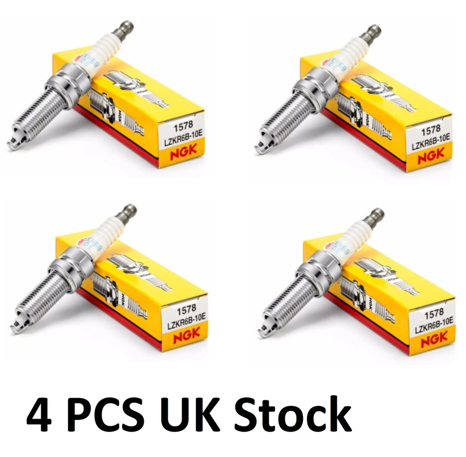  x4 Genuine NGK Spark Plug LZKR6B-10E Kia Soul 1.6L 2009 -2012 - Image 1 of 1