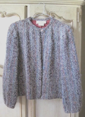 Ropa de mujer vintage, chaqueta de lana de cordero talla 10 Foto 1 de 4