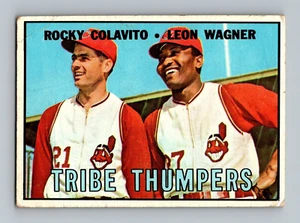 1967 Topps #109 Tribe Thumpers LOW GRADE Vintage Baseball Card (A1) - Picture 1 of 2