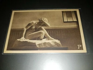 Alte AK, nackte Frau - Bild 1 von 2
