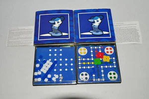 British Airways Disney Mickey Skyflyers Juego de Viaje Ludo + Backgammon Solitario - Imagen 1 de 7