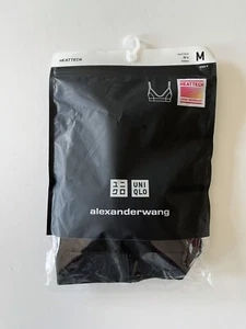 Uniqlo x Alexander Wang Women Heattech Medium Bra Black NWT - Picture 1 of 2
