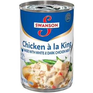Swanson Chicken á la King 🍲 10.5 Ounce (Pack of 2 Cans) - Picture 1 of 7
