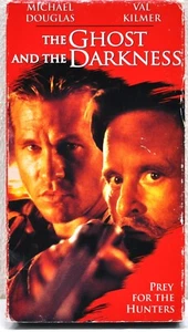 THE GHOST AND THE DARKNESS (VHS, PARAMOUNT) Val Kilmer / Michael Douglas - Picture 1 of 3