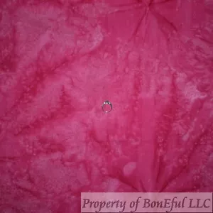 BonEFul FQ Cotton Quilt Hot Pink Calico Tonal Polka Dot Blender Texture Batik FL - Picture 1 of 12
