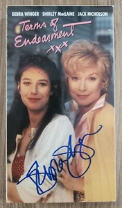 Debra Winger Signed Terms Of Endearment VHS Actress LEGEND RAD - Picture 1 of 1