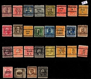 Lot #2 Precancel United States used  - Picture 1 of 2