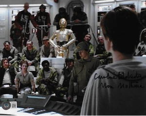 CAROLINE BLAKISTON Signed 8x10 Photo Mon Mothma Star Wars Beckett BAS COA - Picture 1 of 1