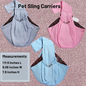 Reversible Pet Sling Carrier, Outdoor Travel Handsfree - Picture 1 of 13