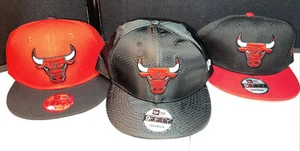 Chicago Bulls New Era 9Fifty Hardwood Classics Snapback Hat Cap Men's lot of 3 - Bild 1 von 11