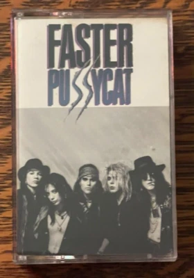CASSETTE TAPE~ FASTER PUSSYCAT~ 1987~ SELF TITLED Foto 1 de 4