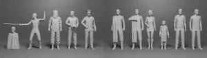 Star Trek Series 7 - 11 Figure Set 1:32 3D Print Sulu Christopher Balok McCoy - Picture 1 of 1