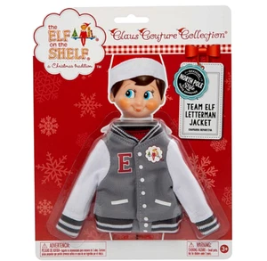 The ELF on the SHELF Collezione Claus Couture GIACCA LETTERMAN TEAM ELF - 1 pz - Foto 1 di 3