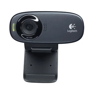 Logitech C310 1280 x 720 Pixels USB Webcam - Black - Zdjęcie 1 z 3