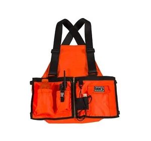 DAN'S Hunting Gear, LLC Ultimate Briar Proof Strap Vest, Made in U.S.A. Orange - Picture 1 of 2
