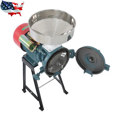 110V Corn Wheat Feed Flour Cereal Grain Mills 3000W Electric Grinder Grain Mill - Image 1 of 4