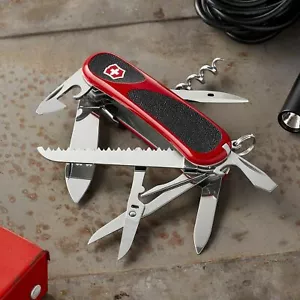 Victorinox Swiss Army Knife, EvoGrip S17 Red/Black, 2.3913.SCUS2, New In Box - Picture 1 of 6
