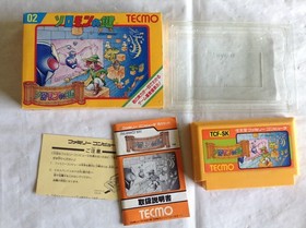 Solomon No Kagi Solomon's Key Nintendo Famicom NES CIB Boxed Tested Japan NTSC-J