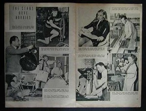 Hobbys of Stars Veronica Lake Rudy Vallee Edward G. Robinson 1943 bildlich - Bild 1 von 1