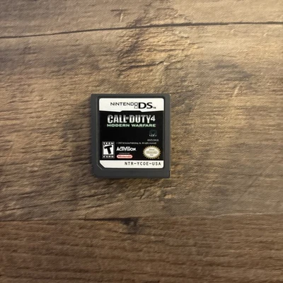 COD Call of Duty 4: Modern Warfare - Nintendo DS, 2007 - Tested - Cartridge Only - Image 1 of 3