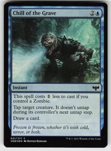 Chill of the Grave Foil C Innistrad: Crimson Vow 51 MTG - Picture 1 of 2