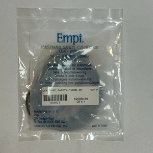 EMPI 60" TENS/NMES Sicherheits-Verbindungsleitung Kabel 620060-60 Neu in Packung - Bild 1 von 3