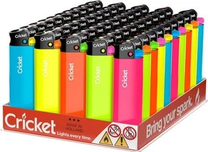Cricket Einwegfeuerzeug Reibrad Fluo - Bild 1 von 6