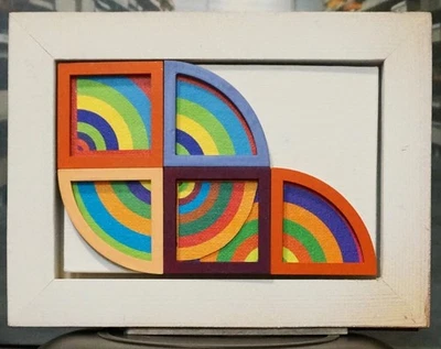 arte clásico en miniatura con caja de envío en miniatura 5x7 lona 6x8 caja Foto 1 de 3