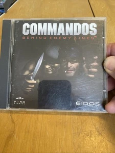 Commandos Behind Enemy Lines PC CD-ROM Video Game 1998 Eidos - Picture 1 of 5