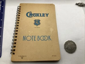 Vintage CROXLEY NOTE BOOK Lion Brand - John Dickinson Product - Wiro Bound Book - Picture 1 of 10