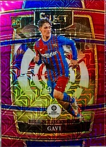 2021-22 Panini Chronicles La Liga Purple Mojo #231 Gavi Rookie - FC Barcelona - Picture 1 of 2